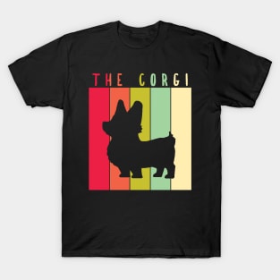 Retro Vintage The Corgi T-Shirt